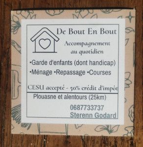Photo de galerie - Carte professionnelle 