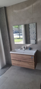 Photo de galerie - Rénovation d’une salle de bain moderne : Élégance et Grand Format ?✨