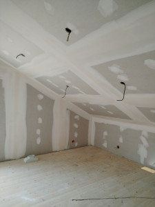 Photo de galerie - Réalisation des joints calicot pour ces deux chambres ! 