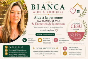 Photo de galerie -     Ménage & aide à la personne – CESU accepté