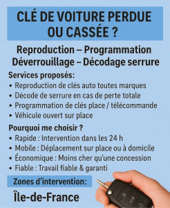 Photo de galerie - Dispo 24/24h