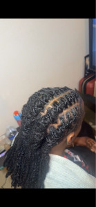 Photo de galerie - Retwist locks + coupe 