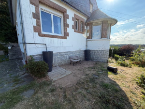 Photo de galerie - Enlèvement de végétaux pose de 2 cuve de récupération d’eau et création de pelouse 