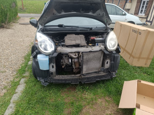 Photo de galerie - Remise en état après accident 