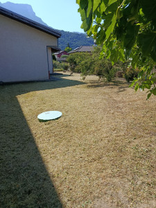 Photo de galerie - Débroussaillage et tonte d'une parcelle de 520m2 après 