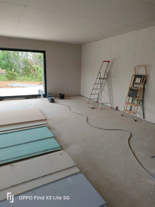 Photo de galerie - Plafond / doublage, d'une maison neuve