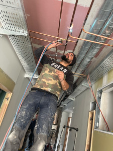 Photo de galerie - Installation chauffage sanitaires 