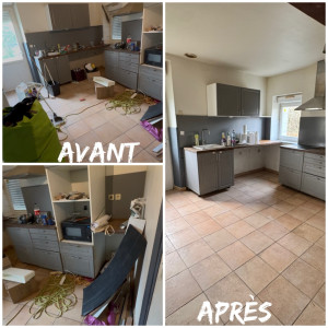 Photo de galerie - Gros nettoyage pour un état des lieux 