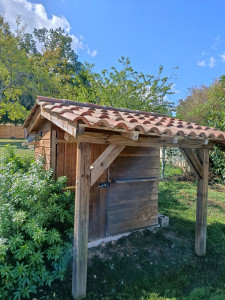 Photo de galerie - Création d'un cabanon extérieur 