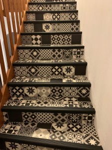 Photo de galerie - Revêtement d’un escalier 