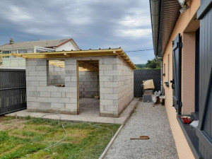 Photo de galerie - Réalisation d'un abris de jardin 