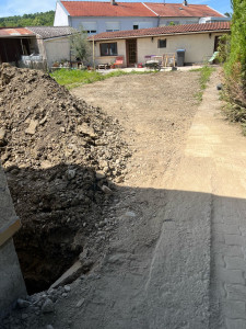 Photo de galerie - Travaux de terrassement et évacuation de la terre. Après 