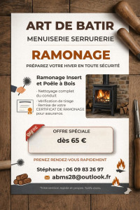 Photo de galerie - RAMONAGE - FUMISTERIE