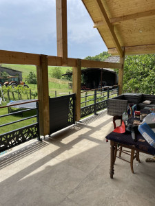 Photo de galerie - Garde corps + portillon 