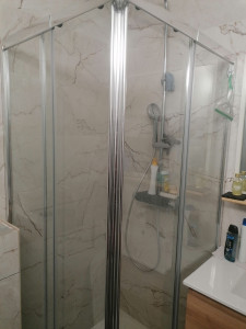 Photo de galerie - Une cabine de douche à l'italienne