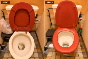 Photo de galerie - Nettoyage avant après 