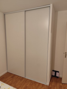 Photo de galerie - Montage portes coulissantes drrssing