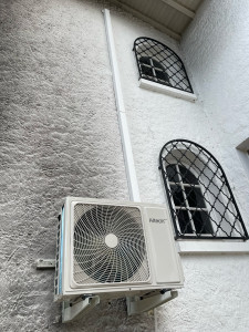 Photo de galerie - Remplacement de pompe à chaleur suite incendie Cap-Ferret