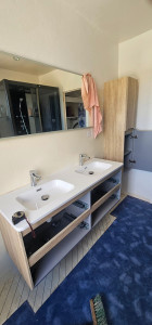 Photo de galerie - Montage meubles salle de bain
 et raccordement 