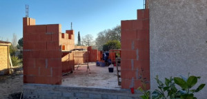 Photo de galerie - EXTENSION HORIZONTAL D'UNE MAISON CHANTIER DE VINCA