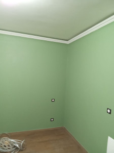 Photo de galerie - Pose de placo, peinture corniche led 