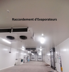 Photo de galerie - Raccordement d'évaporateurs