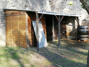 Photo de galerie - Abri pour mes chevres