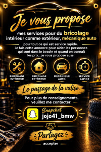 Photo de galerie - Pour plus d’informations me contacter
