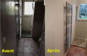 Photo de galerie - Nettoyage et rénovation salle de bain 