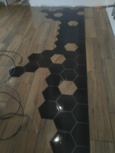 Photo de galerie - Pose de carrelage cuisine