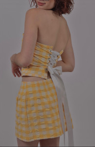 Photo de galerie - Ensemble bustier & jupe 