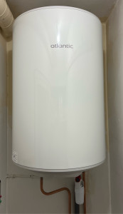 Photo de galerie - Remplacement chauffe-eau Atlantic 100L
