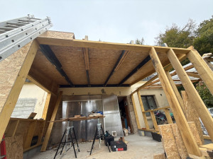 Photo de galerie - Ossature bois