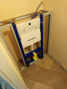 Photo de galerie - Bâti support wc geberit