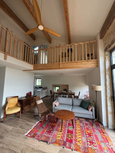 Photo de galerie - Mise en peinture mur plafond  sur Placo 