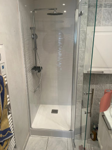 Photo de galerie - Rénovation d’une douche