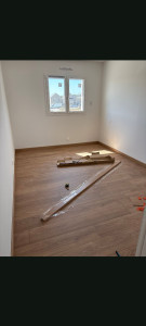 Photo de galerie - Enduit, ponçage, peinture, parquet flottant, plainte 