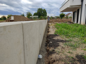 Photo de galerie - Pose mur en L