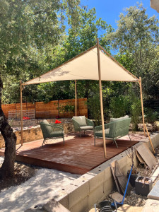 Photo de galerie - Après pose terrasse et aménagement 