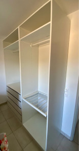 Photo de galerie - Dressing 2 blocs IKEA