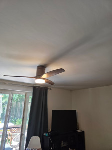 Photo de galerie - Installation d'un ventilateur 