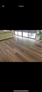 Photo de galerie - Pose tout type de parquet 