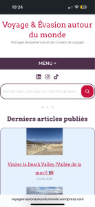 Photo de galerie - Site personnel sur le voyage: https://voyageevasionautourdumonde.wordpress.com