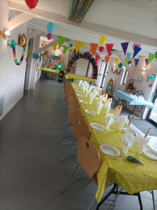 Photo de galerie - Décoration salle des fêtes pour anniversaire enfant