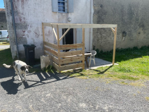 Photo de galerie - Pergola à la demande d’un particulier