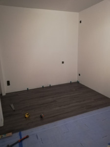 Photo de galerie - Pose de parquet stratifié