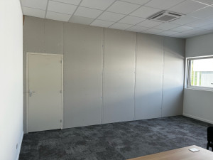 Photo de galerie - Pose cloison placo