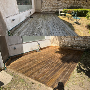 Photo de galerie - Rénovation terrasse bois 