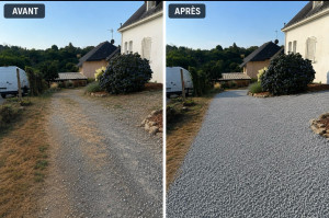 Photo de galerie - Avant ➡️ Après : une belle transformation grâce à une remise à niveau et une finition soignée ! 