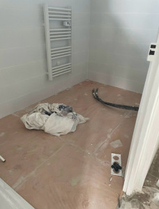 Photo de galerie - Pose de lino 